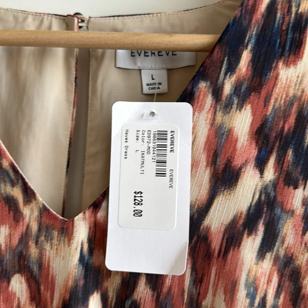 Evereve Flowy Printed Dress
